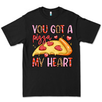 Black you got a pizza my heart Premium Tee - LillyAllenDesigns