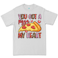 Dove Grey you got a pizza my heart Premium Tee - LillyAllenDesigns