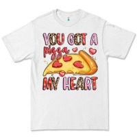 White you got a pizza my heart Premium Tee - LillyAllenDesigns