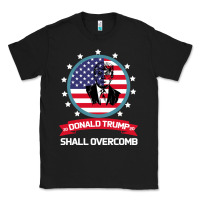 Black DONALD TRUMP 2016 WE SHALL OVERCOMB Classic Tee - Bettercallsaul