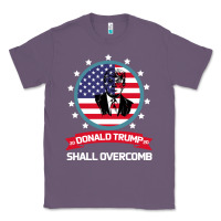 Lavender DONALD TRUMP 2016 WE SHALL OVERCOMB Classic Tee - Bettercallsaul