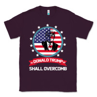 Plum DONALD TRUMP 2016 WE SHALL OVERCOMB Classic Tee - Bettercallsaul