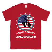 Red DONALD TRUMP 2016 WE SHALL OVERCOMB Classic Tee - Bettercallsaul
