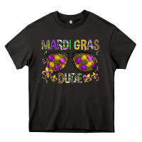 Asphalt Mardi gras dude Heavy Core Tee - BundleAndBundleShop