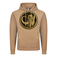 Vintage Coffee mammoth black king Vintage Hoodie - lanVoArt