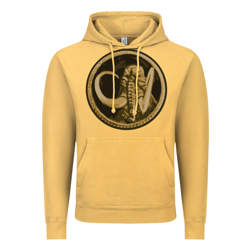 Mammoth Black King Vintage Hoodie by lanVoArt | Teevron
