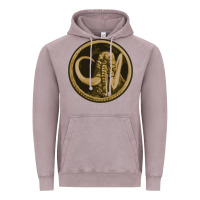 Vintage Zinc mammoth black king Vintage Hoodie - lanVoArt