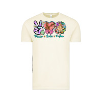 Vintage Arctic Peace love Easter Vintage Tee - NancyCooperArtShop