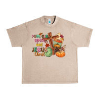 French Oak Pumpkin spice and Jesus christ Urban Heavy Tee - NancyCooperArtShop