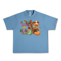 Pebble Blue Pumpkin spice and Jesus christ Urban Heavy Tee - NancyCooperArtShop