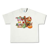 Pistachio Pumpkin spice and Jesus christ Urban Heavy Tee - NancyCooperArtShop
