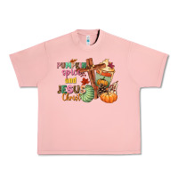 Salmon Pumpkin spice and Jesus christ Urban Heavy Tee - NancyCooperArtShop