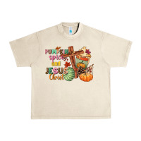 Sandshell Pumpkin spice and Jesus christ Urban Heavy Tee - NancyCooperArtShop