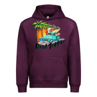 Mauve Wine road trippin Urban Hoodie - BarkalooDesign