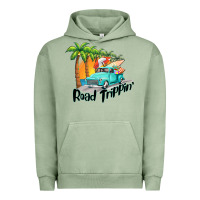 Pigment Oil Green road trippin Urban Hoodie - BarkalooDesign