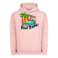 Pigment Salmon road trippin Urban Hoodie - BarkalooDesign