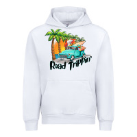White road trippin Urban Hoodie - BarkalooDesign
