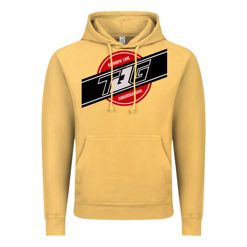Toqger Vintage Rainbow Line Vintage Hoodie by lanVoArt | Teevron