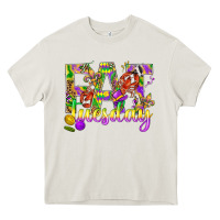Cream Mardi Gras fat tuesday Heavy Core Tee - BundleAndBundleShop