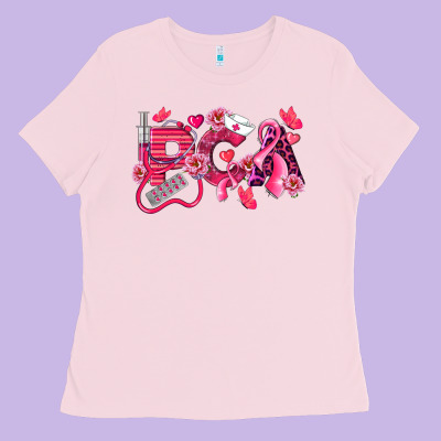 Pca Breast Cancer Patient Care Assistant Ladies Tee Designed By Lillyallendesigns
