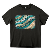 Asphalt turquoise glitter background Heavy Core Tee - JahusDesignShop