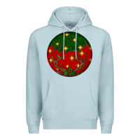 Blue Mist christmas Premium Hoodie - BundleAndBundleShop
