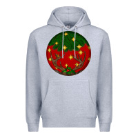 Heather Grey christmas Premium Hoodie - BundleAndBundleShop