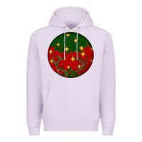 Lilac christmas Premium Hoodie - BundleAndBundleShop