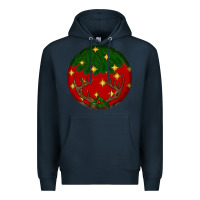 Navy christmas Premium Hoodie - BundleAndBundleShop