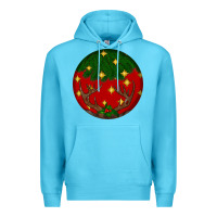 Ocean Blue christmas Premium Hoodie - BundleAndBundleShop