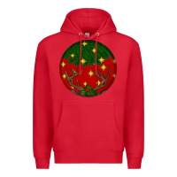 Red christmas Premium Hoodie - BundleAndBundleShop