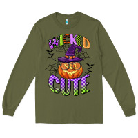 Army Green wicked cute Long Sleeve Tee - CowGirlArtShop