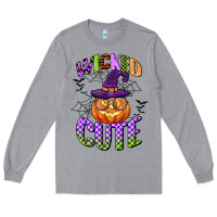 Heather Grey wicked cute Long Sleeve Tee - CowGirlArtShop