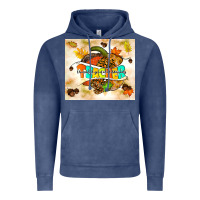 Vintage Denim fall teacher pumpkin Vintage Hoodie - TumblerDesignByShophia