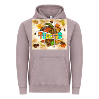Vintage Zinc fall teacher pumpkin Vintage Hoodie - TumblerDesignByShophia