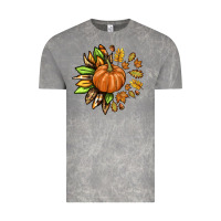 Cloud Rock Fall Sunflower with Pumpkin Vintage Tee - texasbilliewilder