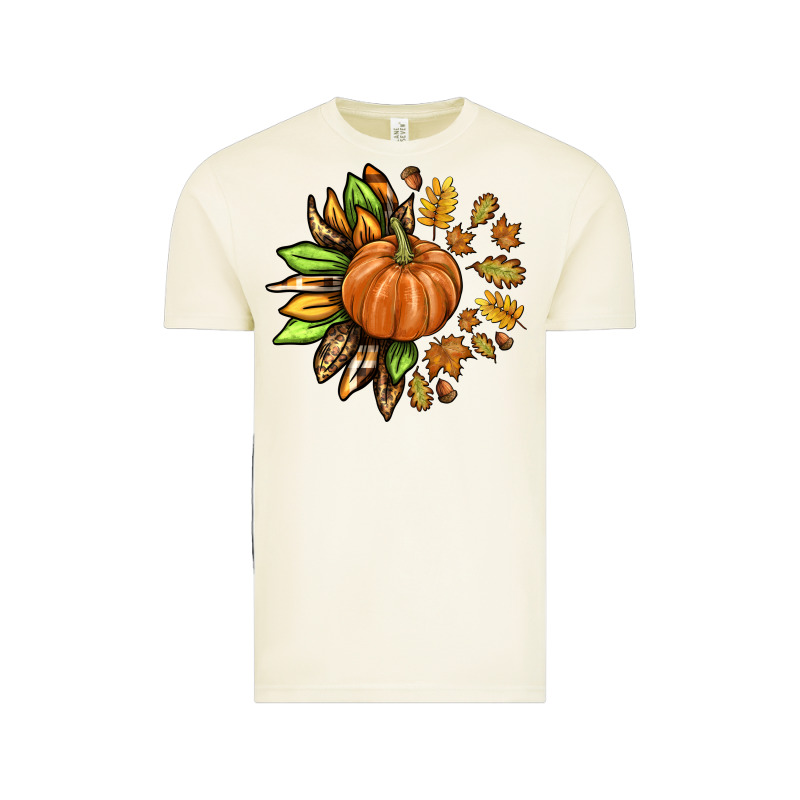 Fall Sunflower With Pumpkin Vintage Tee by texasbilliewilder | Teevron