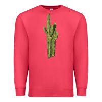 Cardinal saguaro cactus Premium Sweatshirt - LillyAllenDesigns