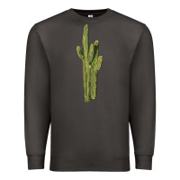 Smoke saguaro cactus Premium Sweatshirt - LillyAllenDesigns