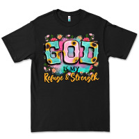 Black god is my refuge and strength Premium Tee - LillyAllenDesigns