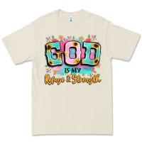 Bone god is my refuge and strength Premium Tee - LillyAllenDesigns