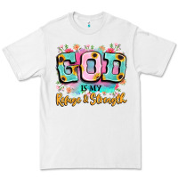 White god is my refuge and strength Premium Tee - LillyAllenDesigns
