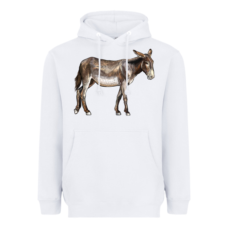 American Mammoth Jackstock Donkey Heavyweight Hoodie by LillyAllenDesigns | Teevron
