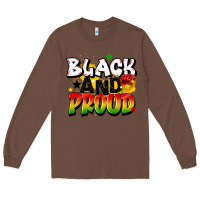 Chestnut black and proud Long Sleeve Tee - CowGirlArtShop