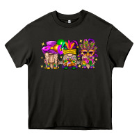 Asphalt Mardi Gras Gnomies Cakes Flowers And Balloon Heavy Core Tee - BundleAndBundleShop