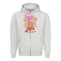 Dove Grey so funny jem and the holograms classic fans Zipper Hoodie - lanVoArt