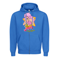 True Royal so funny jem and the holograms classic fans Zipper Hoodie - lanVoArt