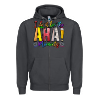 Smoke IDiot Of The Aha Moments Zipper Hoodie - CowhideDigitalArt