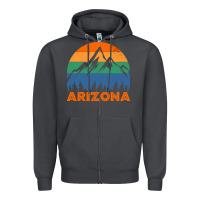 Smoke Arizona-01Mxk Zipper Hoodie - lanVoArt