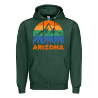 Sports Green Arizona-01Mxk Zipper Hoodie - lanVoArt